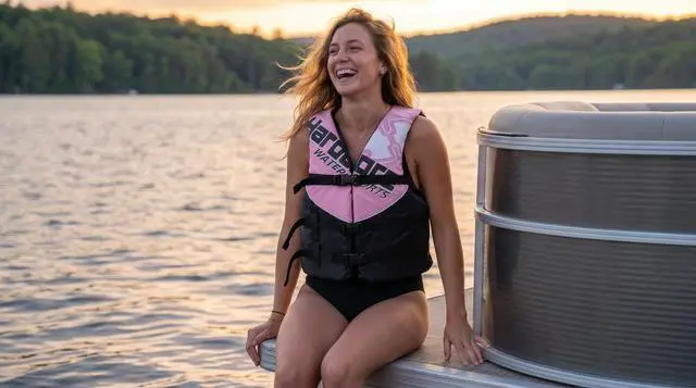 Alt view image 6 of 7 - 2 Pack Hardcore Coast Guard Type III PFD for Adults; Life Jacket Paddle Vest for Adults; Life Vest Flotation Device; Jet ski, Wakeboard, Kayak; Extra Life Jacket for Pontoon Boat