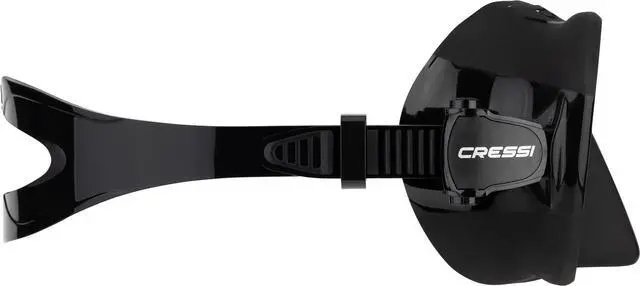 Alt view image 6 of 7 - Adult Frameless Diving Mask - Wide View Mono Lens - Low Internal Volume - Pure Soft Silicone - Z2S: Designed in Italy by