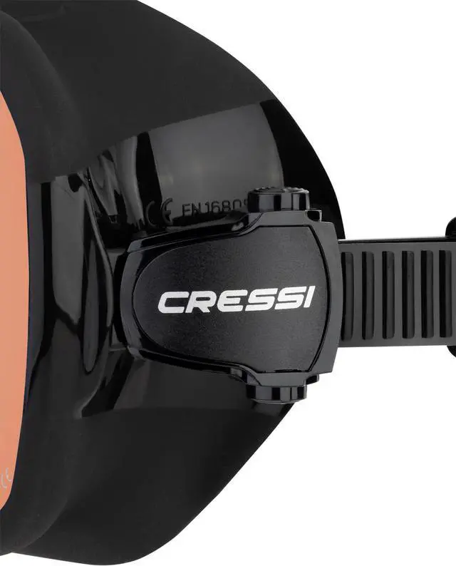 Alt view image 7 of 7 - Adult Frameless Diving Mask - Wide View Mono Lens - Low Internal Volume - Pure Soft Silicone - Z2S: Designed in Italy by