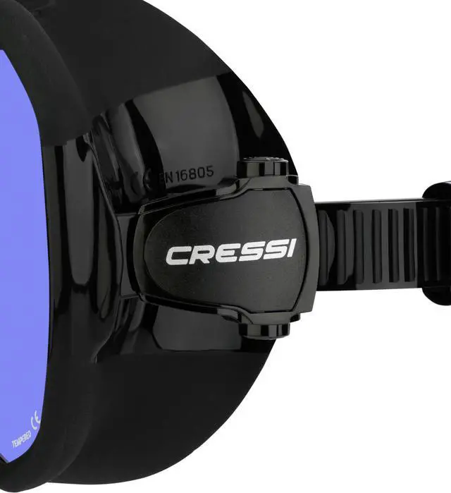 Alt view image 7 of 7 - Adult Frameless Diving Mask - Wide View Mono Lens - Low Internal Volume - Pure Soft Silicone - Z2: Designed in Italy by