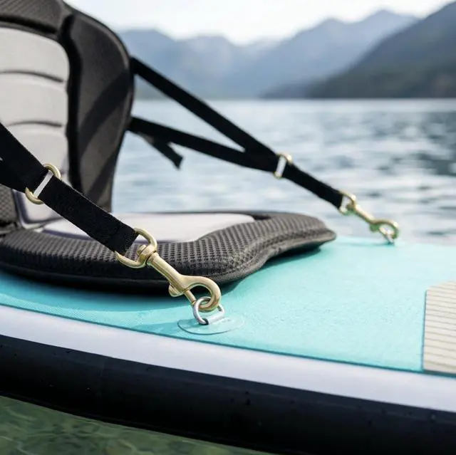 Alt view image 2 of 7 - Paddle Boards Detachable Universal Paddleboard Kayak Seat| Adjustable Design, Soft Cushion Back Support for Inflatable SUPs, Kayaks, Canoes, Rowboats, Fishing Boats