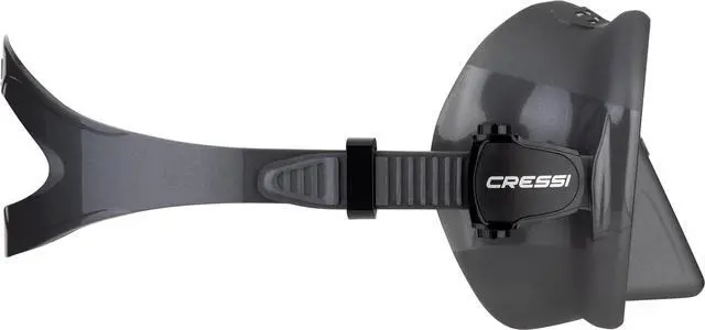 Alt view image 6 of 7 - Adult Frameless Diving Mask - Wide View Mono Lens - Low Internal Volume - Pure Soft Silicone - Z2: Designed in Italy by