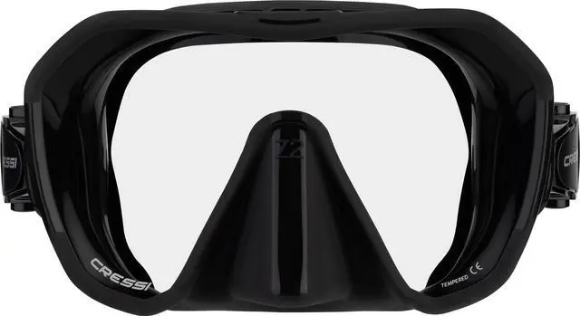 Main image of Adult Frameless Diving Mask - Wide View Mono Lens - Low Internal Volume - Pure Soft Silicone - Z2: Designed in Italy by