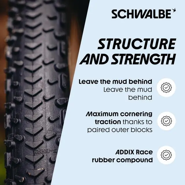Alt view image 4 of 7 - G-ONE RX PRO Bicycle tire Gravel tire E-Bike Ready, Gravel Bike tire with Race PRO Construction Gravel tire