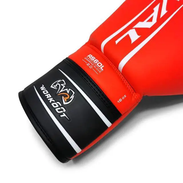 Alt view image 4 of 4 - Boxing RS60 2.0 Lace Up Sparring Gloves, Bigger Punching Surface for Maximum Protection
