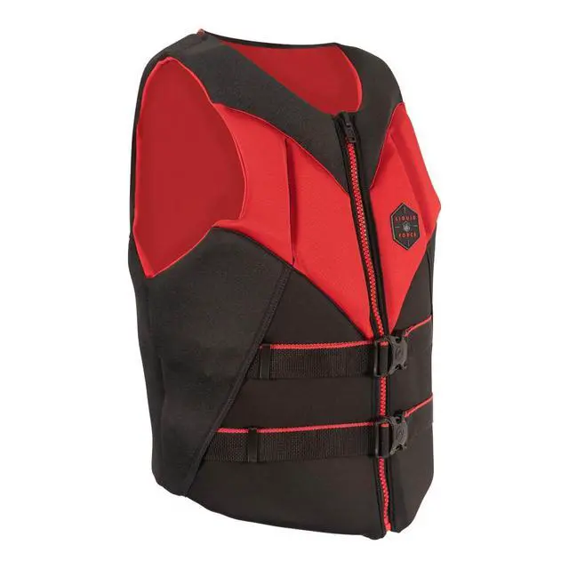 Alt view image 2 of 3 - 2025 Rush (Black/Red) CGA Life Jacket