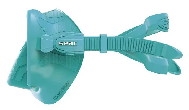Alt view image 4 of 7 - Pura Frameless Single-Lens Silicone Diving Mask | Antifog Low Volume Mask for Diving and Snorkeling with 3D Buckle