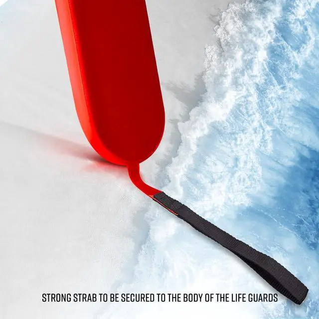 Alt view image 5 of 7 - Lifeguard Rescue Tube with Matching Whistle - Ensuring Water Safety for Life Guard Floats on Beaches, Pools, and Waterfronts - Available in 40" & 50