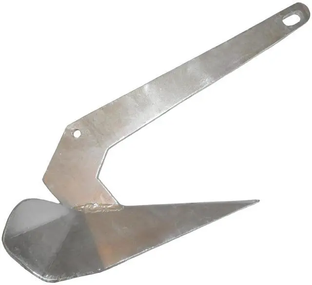 Main image of Hot-Dipped Galvanized Delta Style Boat Anchor | High Holding Power | Self-Righting Plow Design | Corrosion Resistant | 5 kg to 50 kg (11 lb to 110 lb)