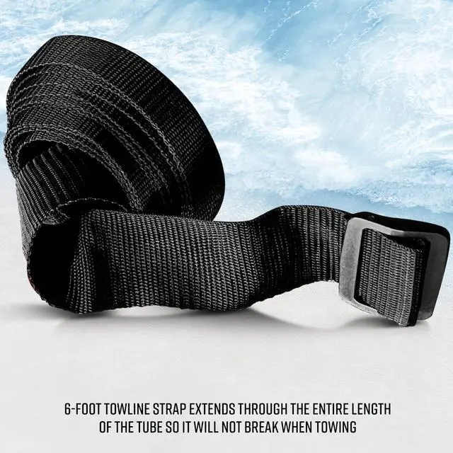 Alt view image 6 of 7 - Lifeguard Rescue Tube with Matching Whistle - Ensuring Water Safety for Life Guard Floats on Beaches, Pools, and Waterfronts - Available in 40" & 50
