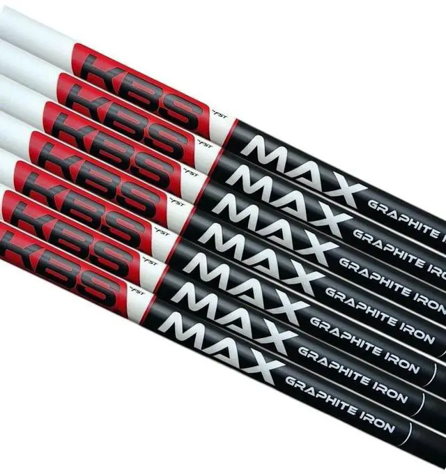 Main image of KBS Max Graphite Iron Shafts.370 Tip Uncut 41" Choose Weight Flex