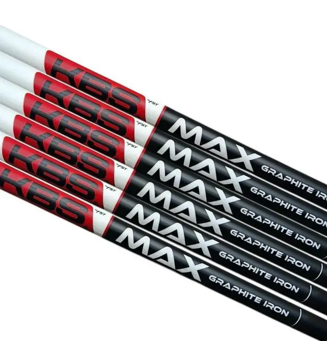Alt view image 3 of 6 - KBS Max Graphite Iron Shafts.370 Tip Uncut 41" Choose Weight Flex