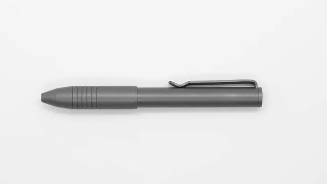 Alt view image 2 of 5 - Ti Pocket Pro: The Auto Adjusting EDC Pen - Titanium Stonewashed