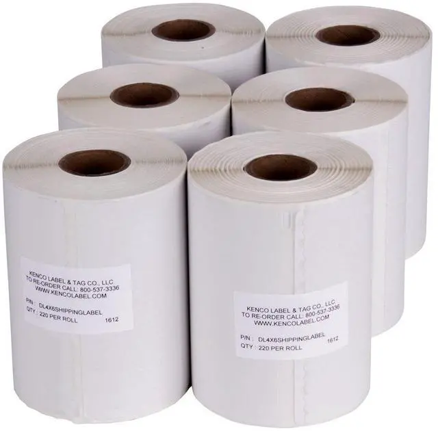 Main image of Dymo® Compatible 1744907-4" x 6" Dymo® 4XL Postage Shipping Labels (1 Roll - 220 Labels Per Roll) (6 Pack Fast Direct)
