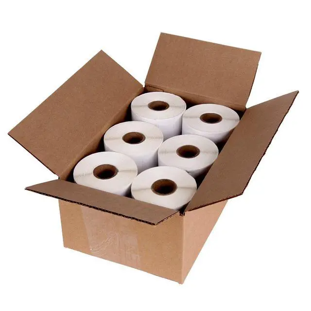 Alt view image 4 of 6 - Dymo® Compatible 1744907-4" x 6" Dymo® 4XL Postage Shipping Labels (1 Roll - 220 Labels Per Roll) (6 Pack Fast Direct)