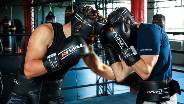 Alt view image 4 of 4 - Boxing RS60V 2.0 Workout Sparring Gloves, Hook and Loop Closure - Bigger Punching Surface for Maximum Protection
