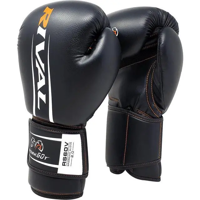 Alt view image 3 of 4 - Boxing RS60V 2.0 Workout Sparring Gloves, Hook and Loop Closure - Bigger Punching Surface for Maximum Protection