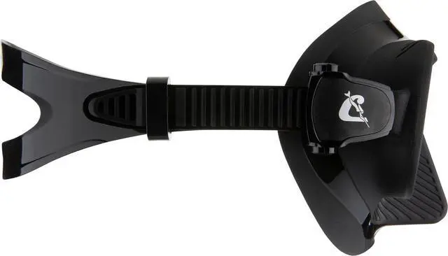 Alt view image 6 of 7 - Low Volume Lightweight Frameless Mask for Spearfishing Freediving - Narrow Fit - Flexible and Sturdy - Rombo: Designed in Italy
