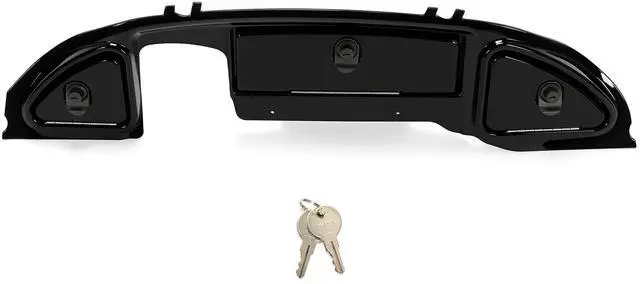 Alt view image 4 of 7 - Dash Cover Compatible with 2008.5-Up Club Car Precedent Tempo Onward Golf Cart Black Three Door Dashboard Cover Dash Cap