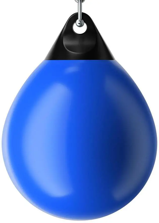 Main image of Punching Bag, Water Aqua Bag w/Water Injector & Hanging Accessories, Folding Heavy Duty Boxing Bag for Home Gym, Boxing Training Equipment for Adults
