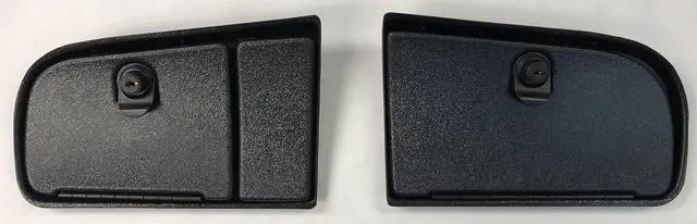 Main image of E-Z-Go TXT Golf Cart EZ Install Locking Glove Box Door Set in Black (Will FIT New and Current Generation 1994 and UP) (Will NOT FIT RXV Models)