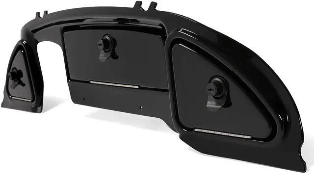 Alt view image 5 of 7 - Dash Cover Compatible with 2008.5-Up Club Car Precedent Tempo Onward Golf Cart Black Three Door Dashboard Cover Dash Cap