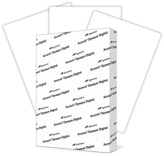Main image of Opaque White Printer Paper, 13 x 19 32lb Bond/80lb Text Copy Paper Premium Super Smooth Computer Paper, 97 Bright, 118gsm Ideal for Ink Heavy Printing 189035R 300 Sheets (1 Ream)