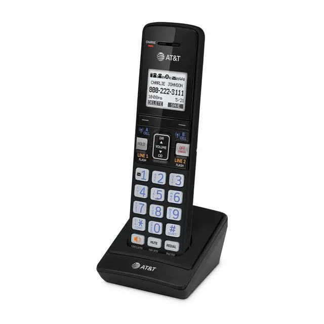 Alt view image 2 of 3 - TL86023 Cordless Handset for TL86123 2-Line Corded/Cordless Phone with Answering System | Replacement or Add-On Handset