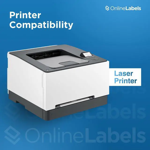 Alt view image 6 of 7 - 8.5 x 11 White Gloss Sticker Paper (Inkjet Printers Only) - 100 Sheets - Full Sheet Labels - OnlineLabels