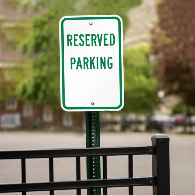 Alt view image 6 of 7 - 7 Foot Standard U-Channel Sign Post, 2.25 inch Wide, Baked Enamel Steel, Pre-Drilled Holes, Rustproof, Green (Includes Hardware), Made in USA