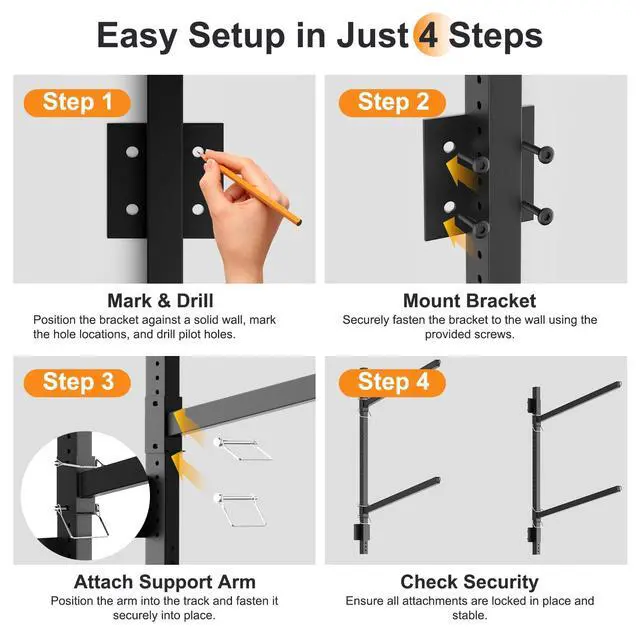 Alt view image 5 of 7 - Kayak Storage Rack, Heavy Duty Kayak Rack, Wall Mount, Freestanding, Dock Mount, Adjustable Kayak Holder