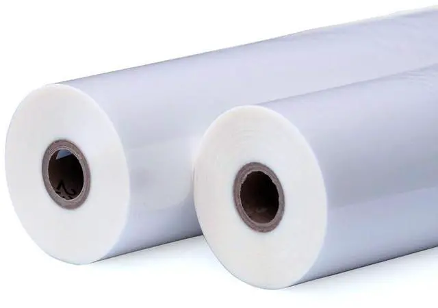 Main image of 2 Rolls Standard Gloss 3 Mil Clear 27 in. x 250 ft. x 1 in. Core Laminating Film