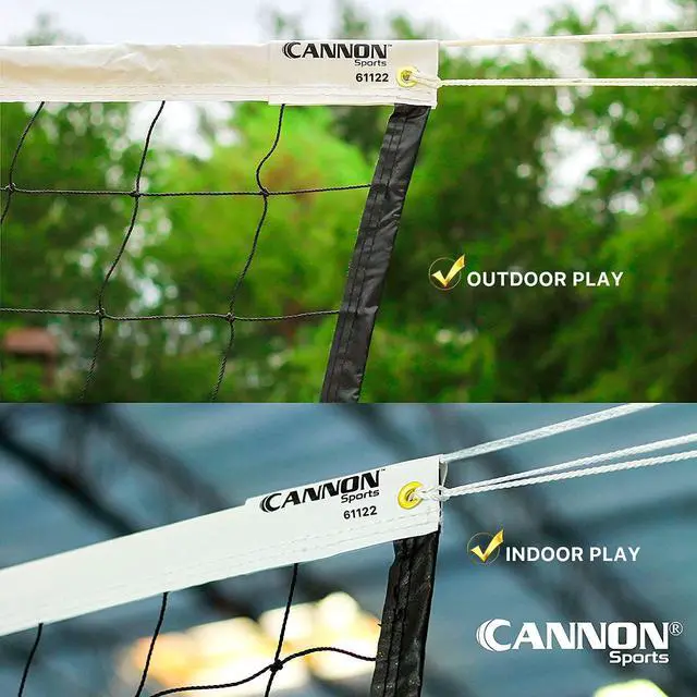 Alt view image 6 of 6 - Volleyball Net - Durable Indoor Outdoor Net (30 FT Length x 3 FT High) for Recreational, Backyard, Gymnasium, & Beach Play - Pro Quality 2mm Braided Rope Cable - Easy Setup
