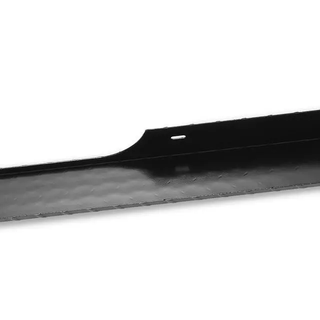 Alt view image 5 of 7 - Black Aluminum Rocker Panel Compatible with 1994-2013 EZGO TXT Golf Cart Pair Powder Coated Black Side Diamond Plate Cover