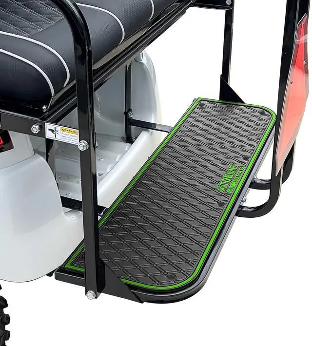 Main image of for MadJax Gen 150, GTW MACH1 or MODZ Flip4 Rear Seat | Fits MadJax Genesis 150 GTW MACH1 MODZ Flip4 Rear Seat Kit Steps, 41" x 12", Full Coverage Floor Liner, Double Diamond Design
