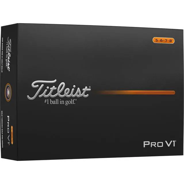 Alt view image 2 of 5 - Custom Titleist Pro V1 High Number Golf Balls - 2025 Model