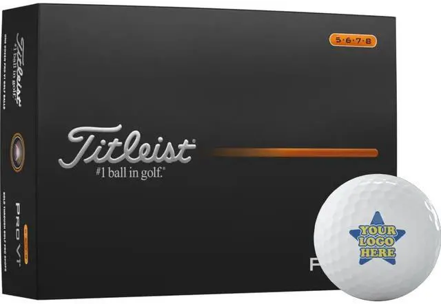 Main image of Custom Titleist Pro V1 High Number Golf Balls - 2025 Model