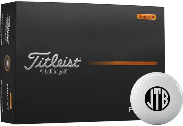 Main image of Custom Titleist Pro V1 High Number Golf Balls - 2025 Model