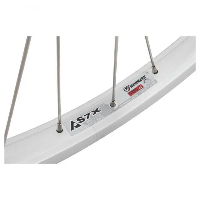 Alt view image 3 of 3 - Front 26 x 1.75/2.125, Silver, Alloy, B/O, 36H, SS 14g Spokes | bike-wheels