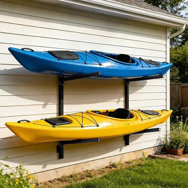 Main image of Kayak Storage Rack, Heavy Duty 2/4-Tier Rack for Kayaks & Paddleboards