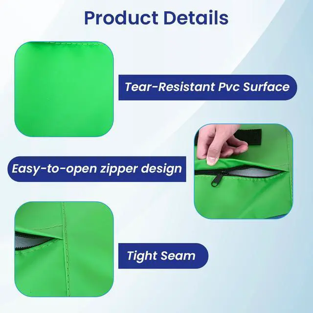 Alt view image 3 of 7 - Gymnastics Mat Incline Indoor/Outdoor Tumbling Mats yoga mat for Home Gym Folding Exercise Mat with Non-Slip Surface & Handles Cheese Wedge Mat