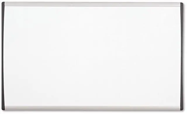 Main image of Dry Erase Board, Magnetic, 30" x 18", Whiteboard, Cubicle, Arc, Aluminum Frame (ARC3018)