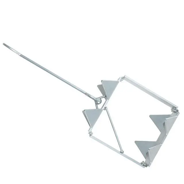 Alt view image 2 of 7 - Boat Anchor, Hot-Dipped Galvanized Folding Anchor