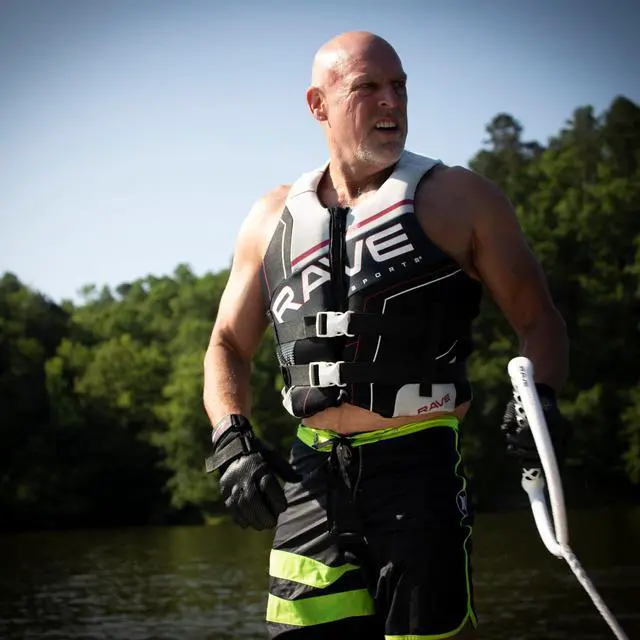 Alt view image 3 of 7 - Adult Neoprene Life Vest PFD, USCG Approved Type III PFD