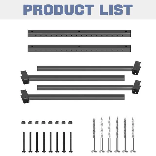 Alt view image 6 of 7 - Heavy Duty Wall Mounted Kayak Storage Rack for Garage, Adjustable Kayak Hangers for Wall, Holds Up to 220 lbs