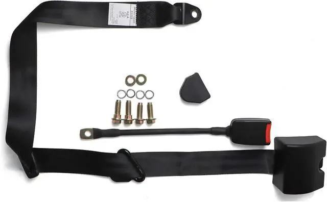 Alt view image 3 of 6 - 2 Pack 3 pt Pads Adjustable Retractable Straps Cover Universal Replacement Set for Golf Cart Go Kart,Club Golf Cart,Minivan Van,SUV,UTV, VR,Pickup,Truck for Modification Seatbelt Protective Covers Kit