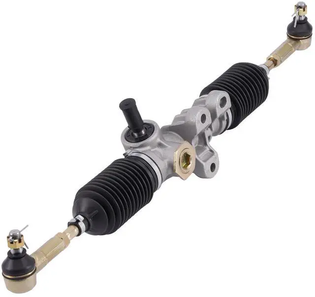 Main image of Golf Cart Steering Gear Box Assembly for EZGO RXV 2008-Up Gas Electric Carts w/Tie Rod Ends, OEM# 601500 618329 Steering Rack and Pinion