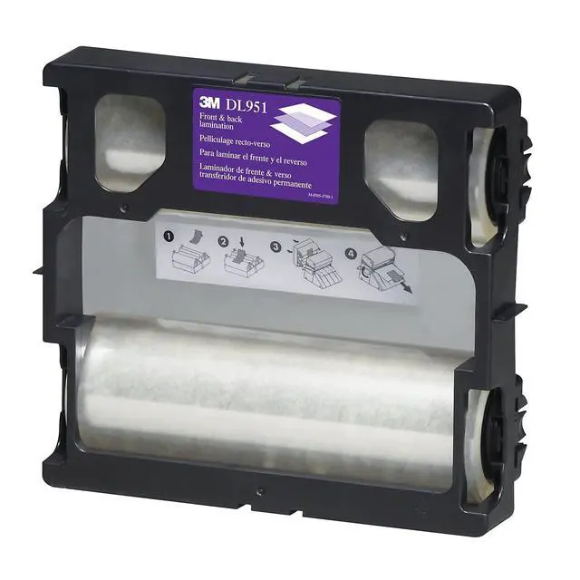 Alt view image 4 of 7 - Scotch Glossy Refill Roll for LS950 Heat-Free Laminating Machine 8.5" x 100 ft
