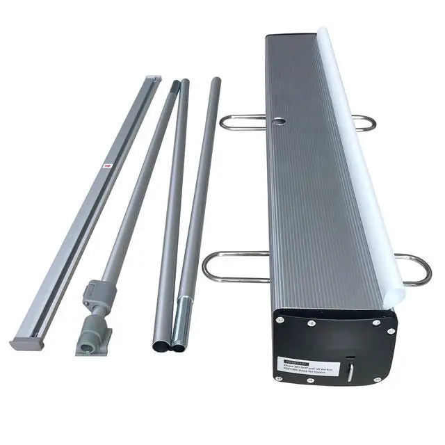 Alt view image 2 of 7 - 24" x72-80 Heavy Duty Retractable Roll Up Banner Standfor business trade show,store sign display Stand (STAND ONLY)