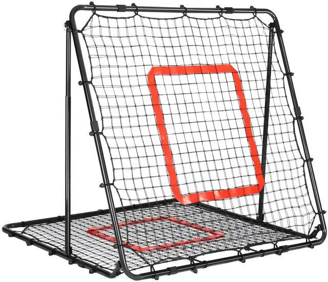 Main image of Baseball and Softball Rebounder Net,Baseball Rebounder,Volleyball Rebounder,Pitch Back Net,Multi-Sport Training Rebound Screen,with Pitching Target,Easy Adjustable Angles